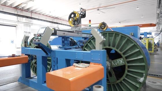 Besorgen 5mm-15mm Silicone Wire Extrusion Line mit 18,5kW Wechselstromantrieb und Silicone Gummi Isolierung online manufacture
