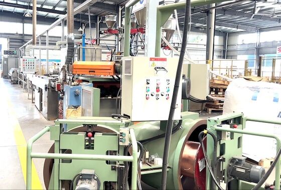 buy Automotive Wire Extrusion Line 1500m/min for PVC and TPE Materials with φ1.2mm-φ5mm Output online manufacture