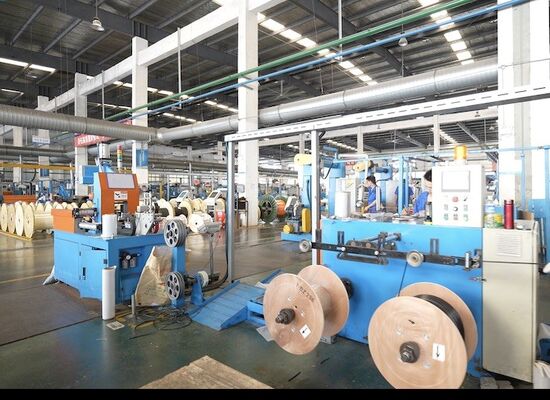 membeli 200m/mnt Kabel Fotovoltaik Lini Produksi Ekstrusi Satu Langkah Tandem Extruder online manufacture