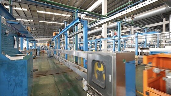 membeli Lini Produksi Ekstrusi Satu Langkah 200m/mnt untuk Kawat Fotovoltaik dengan Ekstruder Tandem LSOH/XLPE online manufacture