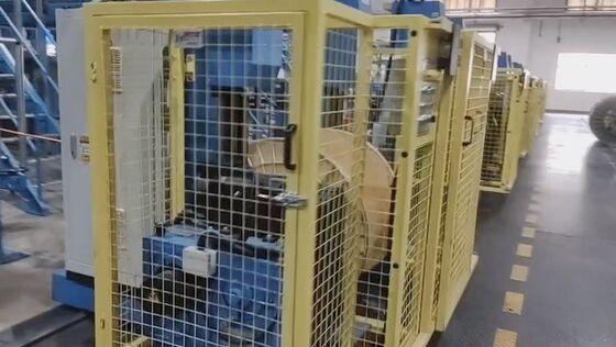 Comprar Nova linha de extrusão de cabos de energia com velocidade de 80 m/min e φ120 mm Especificação para materiais de PVC, TPE, TPU, XLPO online manufacture