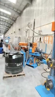 Αγορά Μέγιστη ταχύτητα σχεδιασμού 300m/min Μηχανή εκτόξευσης καλωδίων PVC για μονόβροχη εκτόξευση συρμάτων από PVC+νάιλον online manufacture