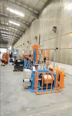 buy PVC+Nylon Wire Extruder Machine with One-Step Extrusion and 300m/min Speed for Cable Production online manufacture