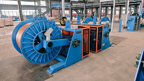 buy Cantilever‑Type Take‑Up Pay‑Off Machine with 500–1600 mm Reel Size, for 14–25 mm Wire Diameters and 150–300 m/min Pay‑Off Speed online manufacture