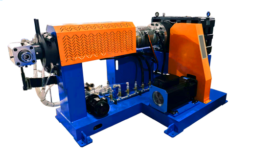 buy Silicone Rubber Cable Extruder Machine with Continuous Vulcanization System, Water-Cooled Structure, and Automatic Cutting and Feeding online manufacture