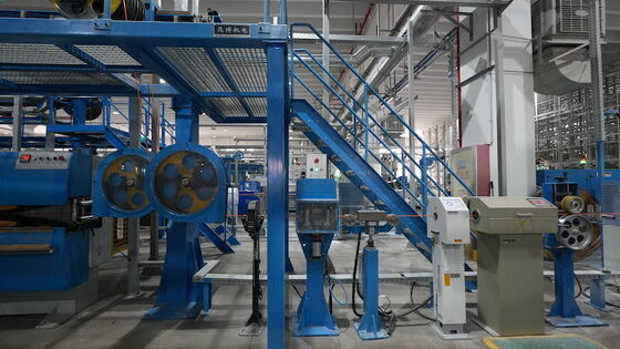 80m/min Silicone Rubber Wire Extrusion Line with 100kg/h Extrusion Volume for High-Temperature Cables